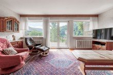 Wohnzimmer Wohnhaus mit Nebengeb�ude, Apartment und traumhafter Aussichtslage in Lambrecht
