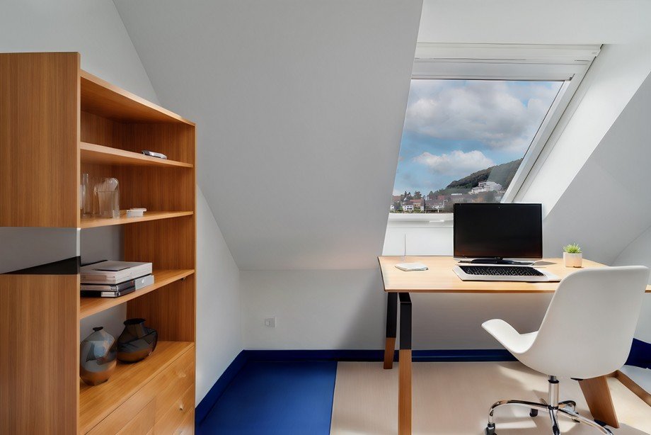 kleines Zimmer DG2 Maisonettewohnung Neustadt