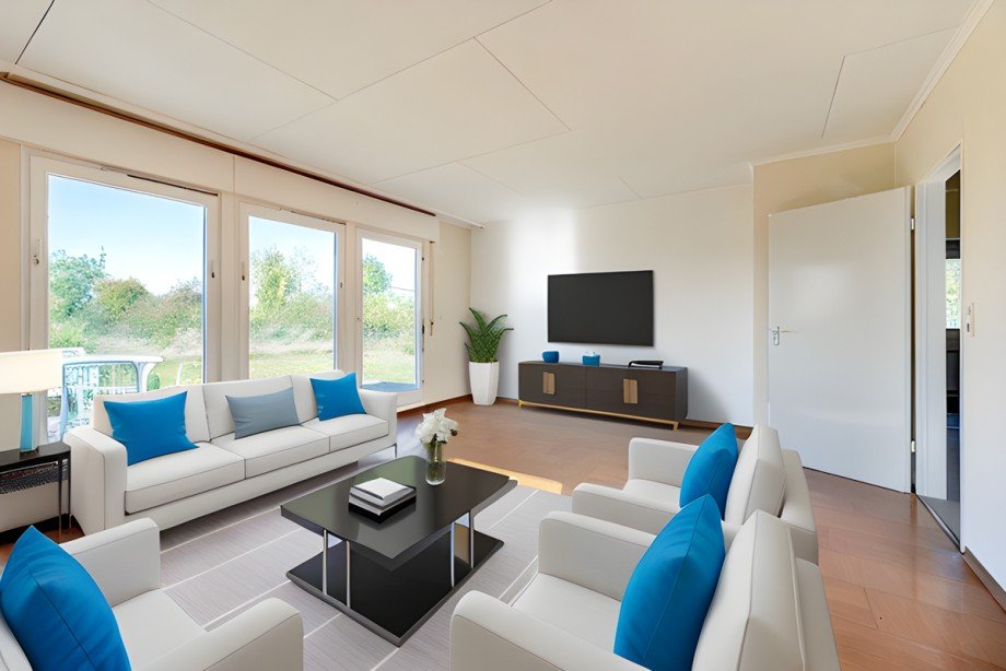 Wohnzimmer EG Haus W�rth-Schaidt