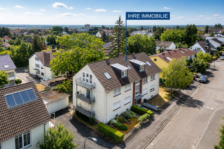 Drohne1 Neustadt Haus Kapitalanlage in begehrter Wohnlage – Gepflegtes 6-Familienhaus in Neustadt-Hambach