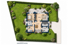 Grundriss EG Expose Billigheim Ingenheim Gro�z�gig. Vielseitig. Besonders. � Wohnen mit Einliegerwohnung & Ausbaupotenzial