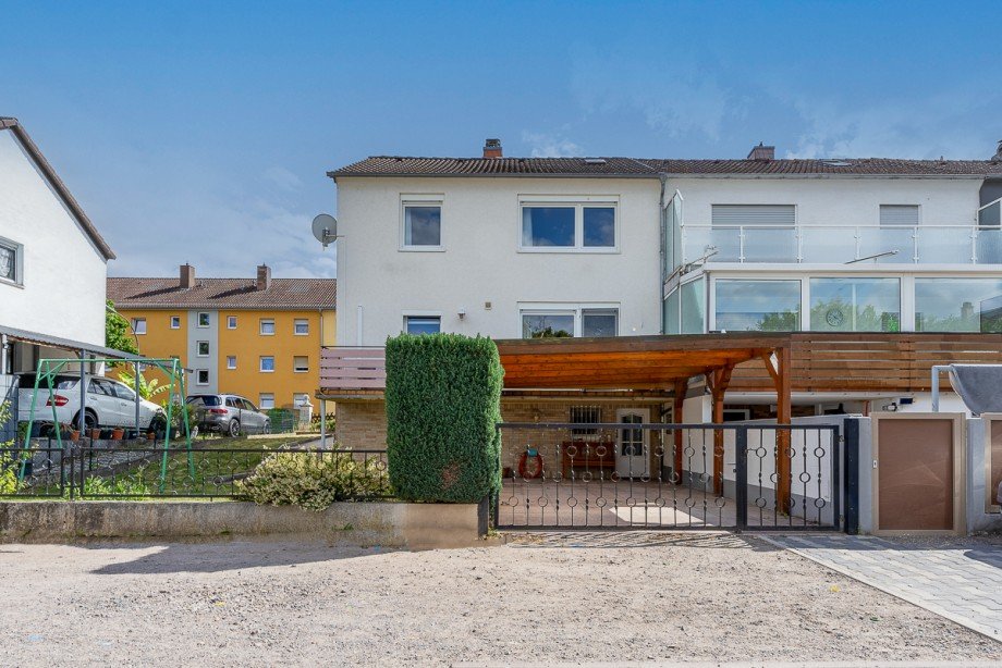 R�ckansicht Haus Neustadt