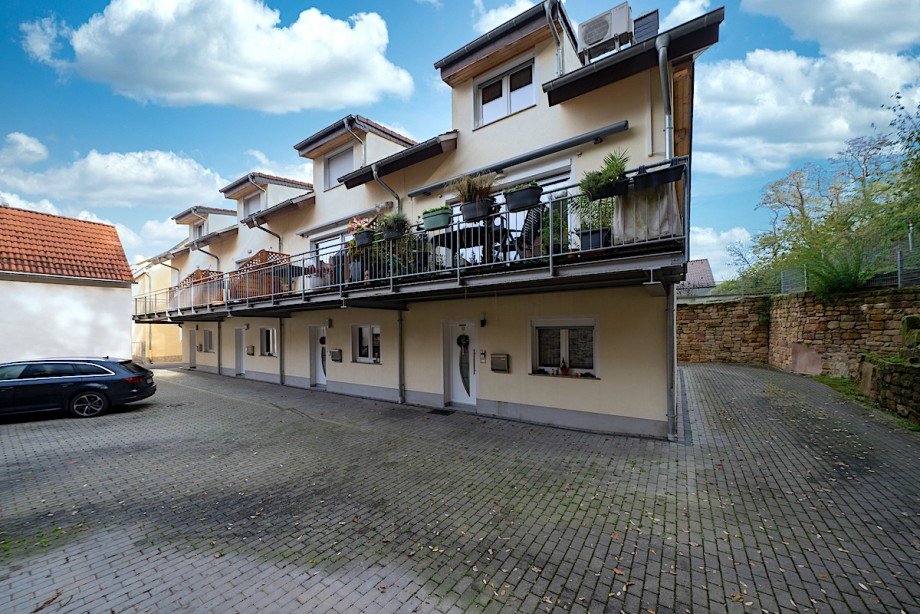 R�ckansicht Deidesheim Wohnung Deidesheim