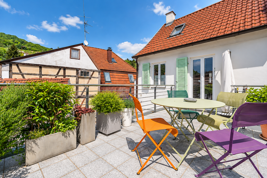 Wohnung1 Terrasse1 Haus Neustadt