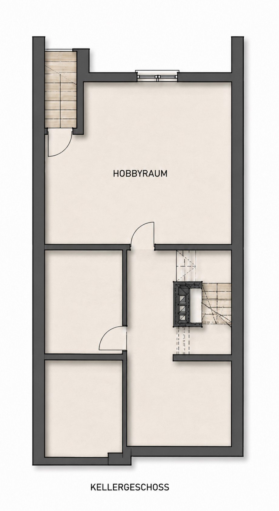 Grundriss KG Reihenmittelhaus Neustadt