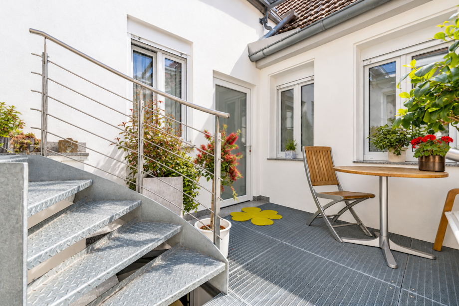 Wohnung2 Terrasse2 Haus Neustadt