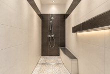 Bad Teilansicht3 Loft-Wohnen trifft Gewerbe & Apartment-Potenzial � vielseitige Immobilie in Waldsee