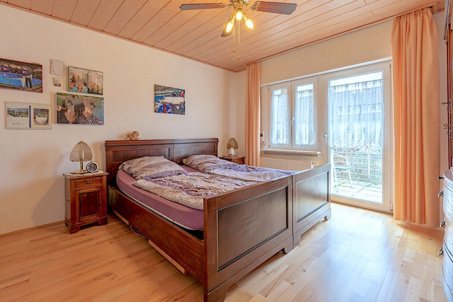Schlafzimmer 1.OG Haus Mannheim