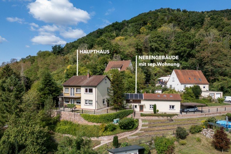Ansicht Lambrecht Haus Wohnhaus mit Nebengebäude, Apartment und traumhafter Aussichtslage in Lambrecht