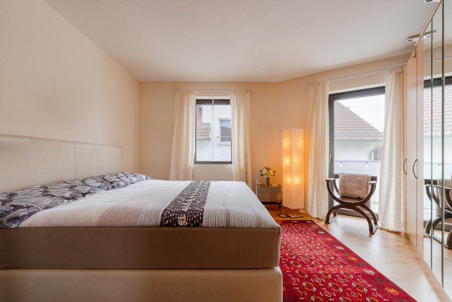 Schlafzimmer 1.OG Gleisweiler Etagenwohnung Gleisweiler
