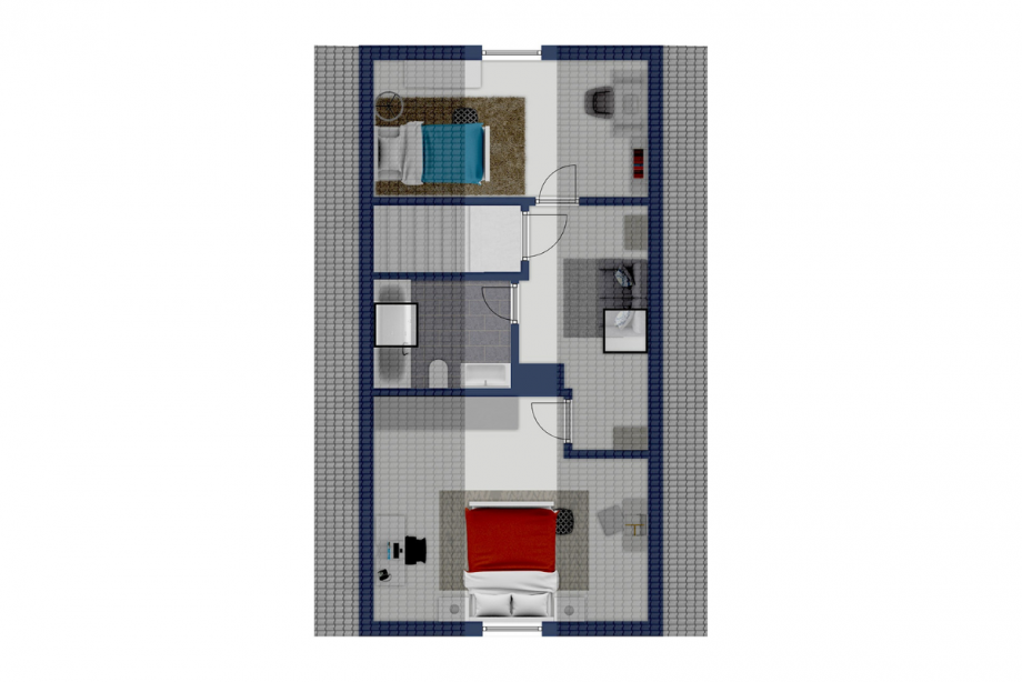 Grundriss DG Schaidt Haus W�rth-Schaidt
