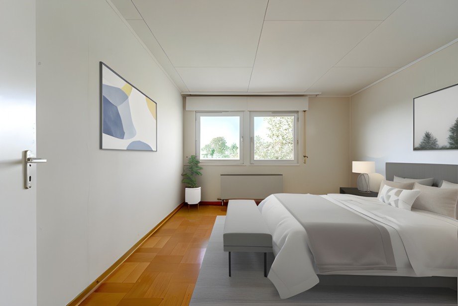 Schlafzimmer EG Haus W�rth-Schaidt
