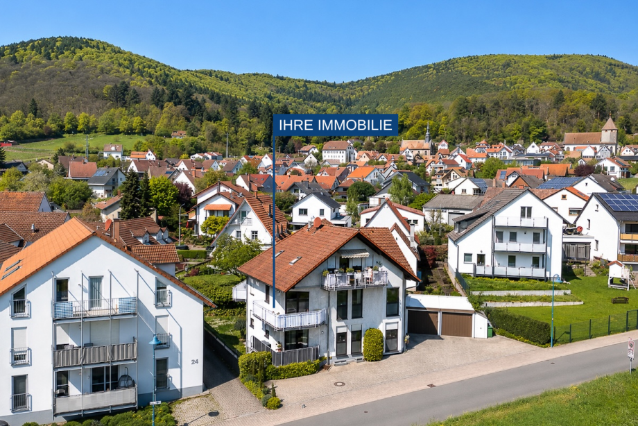 Gleisweiler Drohne 1.OG Etagenwohnung Gleisweiler