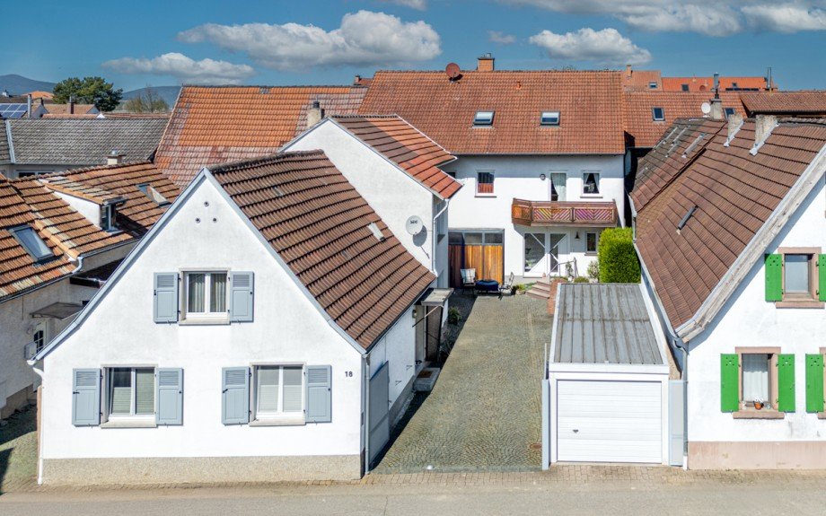 Ansicht Drohne Haus Venningen