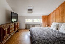 Schlafzimmer DG Einfamilienhaus in idyllischer Waldrandlage mit Panoramablick