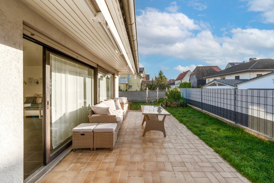 Terrasse 1 Bungalow Freimersheim