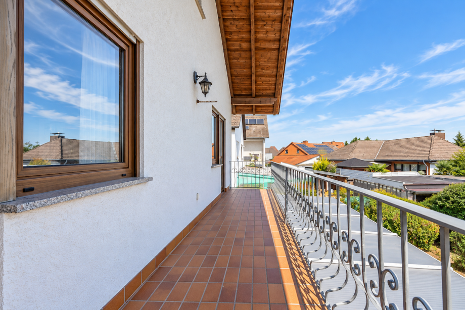 Balkon 1.OG Haus Gommersheim