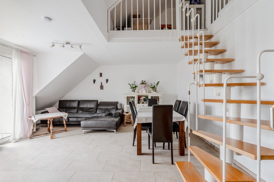 Wohnzimmer 1 Maisonettewohnung W�rth