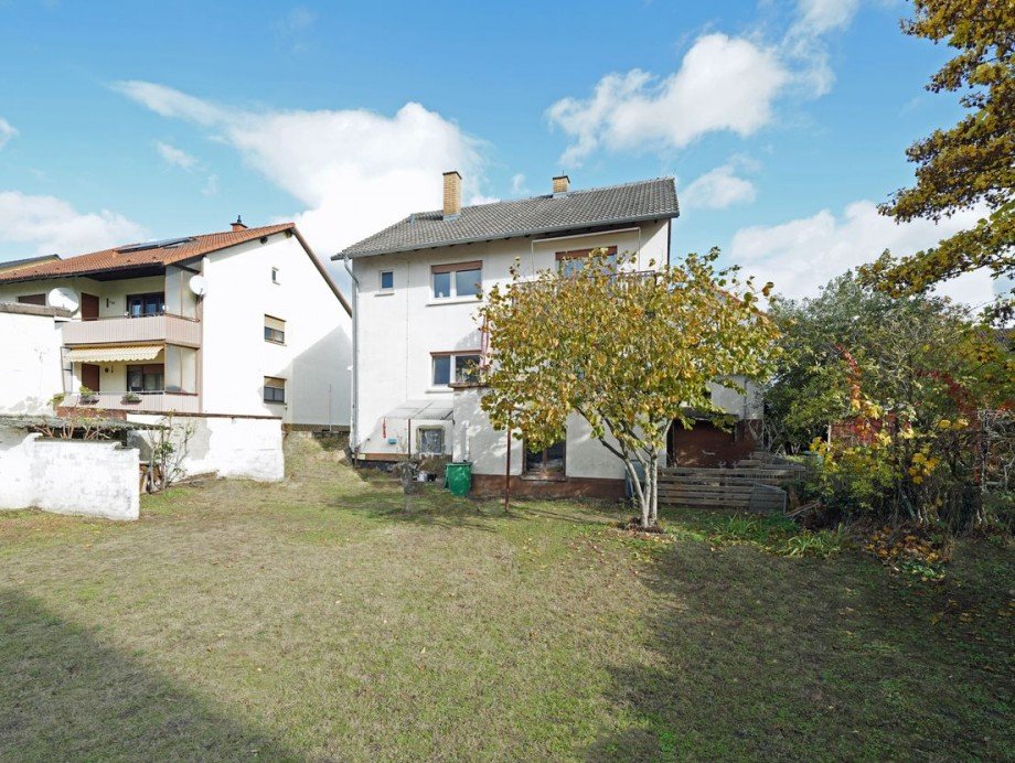 R�ckansicht Haus Reilingen