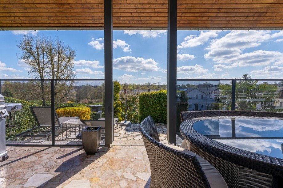 Terrasse Wohnzimmer Mehrfamilienhaus W�rth