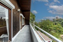 Loggia DG Einfamilienhaus in idyllischer Waldrandlage mit Panoramablick