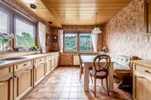 K�che Einfamilienhaus in idyllischer Waldrandlage mit Panoramablick