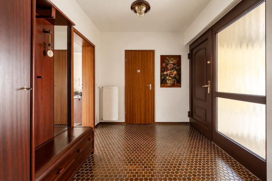 Eingangsbereich Bungalow Neustadt