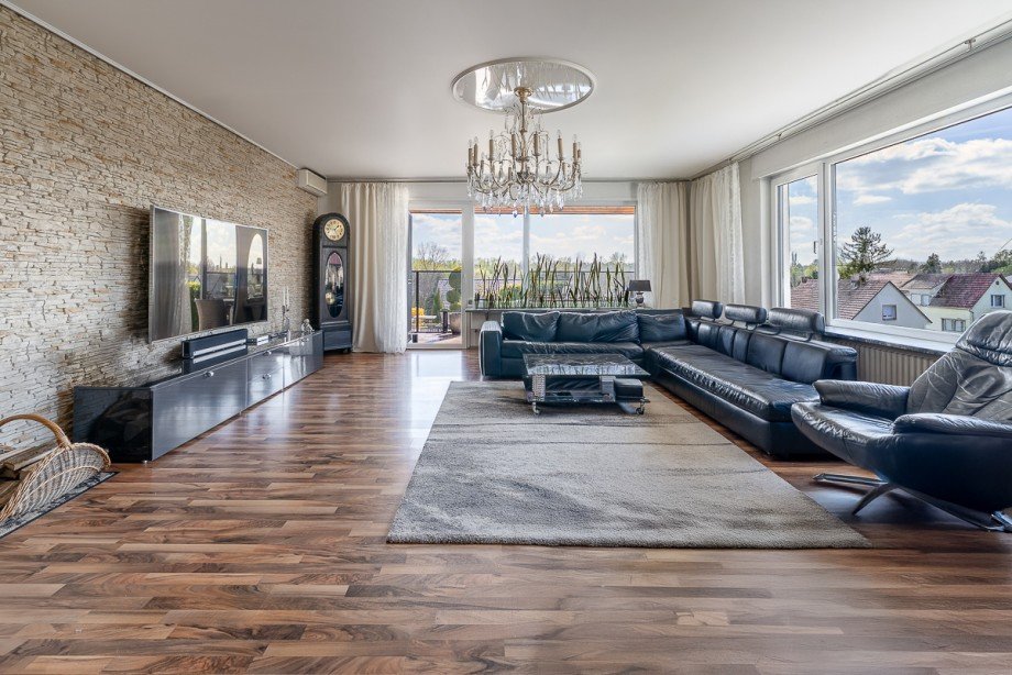 Wohnzimmer Mehrfamilienhaus W�rth