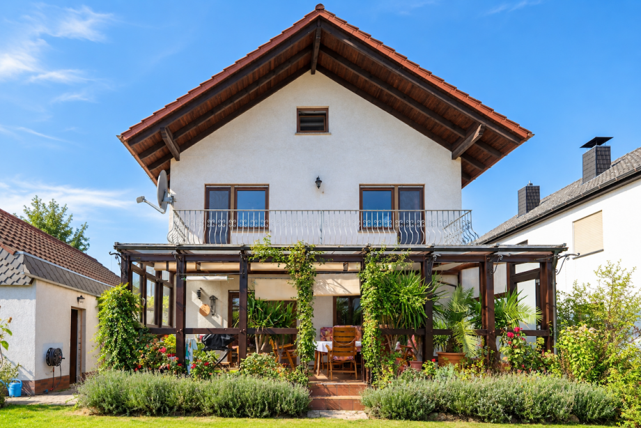 R�ckansicht Haus Gommersheim