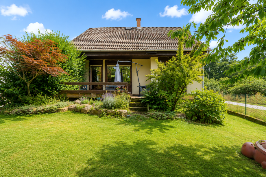 R�ckansicht Einfamilienhaus Billigheim-Ingenheim