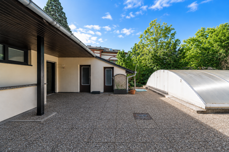 Terrasse 2 Bungalow Neustadt