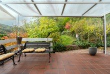 Terrasse Einfamilienhaus in idyllischer Waldrandlage mit Panoramablick