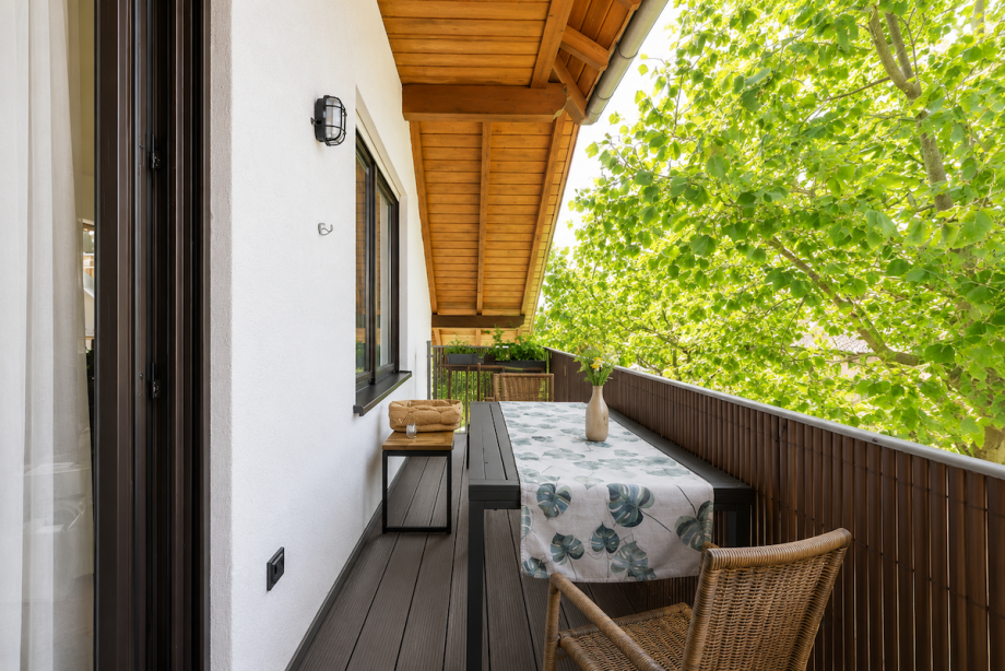 Balkon DG Dachgeschosswohnung Maikammer